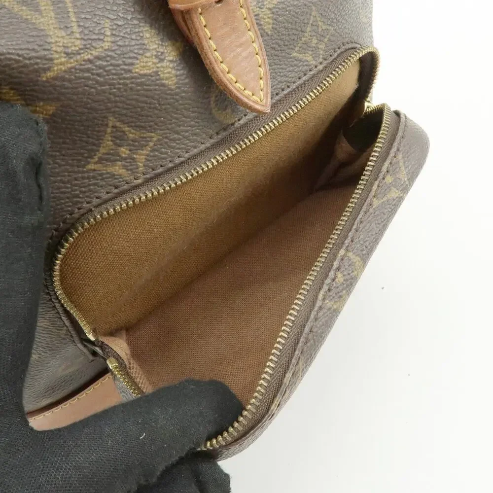 Louis Vuitton Monogram Montsouris MM Backpack Brown